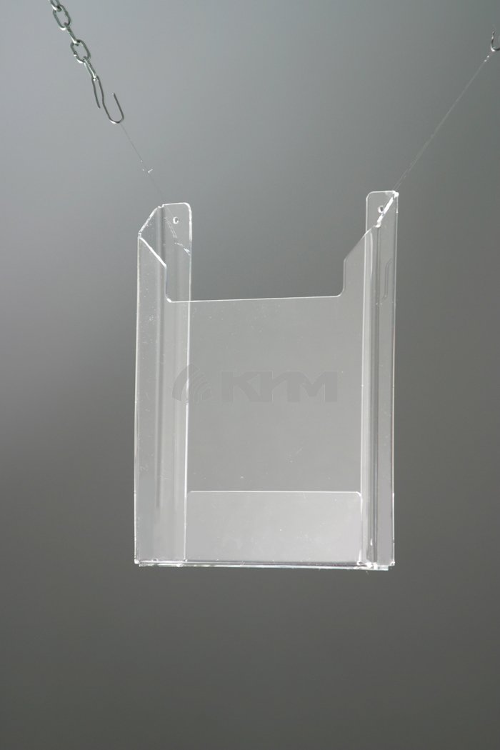 Настенный карман (буклетница)  из пластика (объемный) A6, арт. 16150
